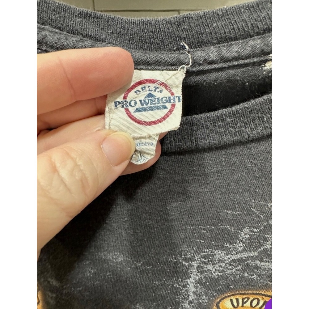 vtg‎ eagle black tee isaiah 40:31 xl - Picture 3 of 8